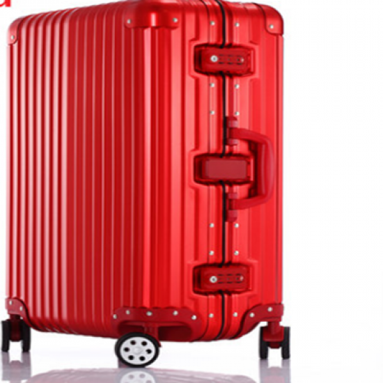 Aluminum Magnesium Alloy fashionable aluminum frame pull rod box universal wheel female metal suitcase male business high-end boarding case