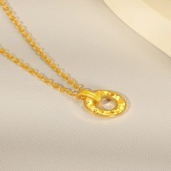 Chiba gold necklace