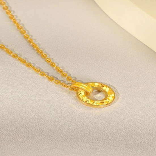 Chiba gold necklace